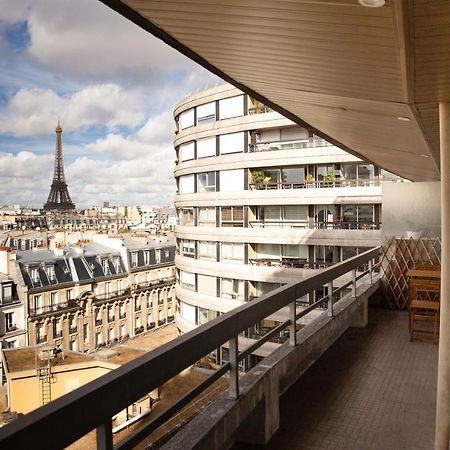Appartement Vue Tour Eiffel Paris Ngoại thất bức ảnh