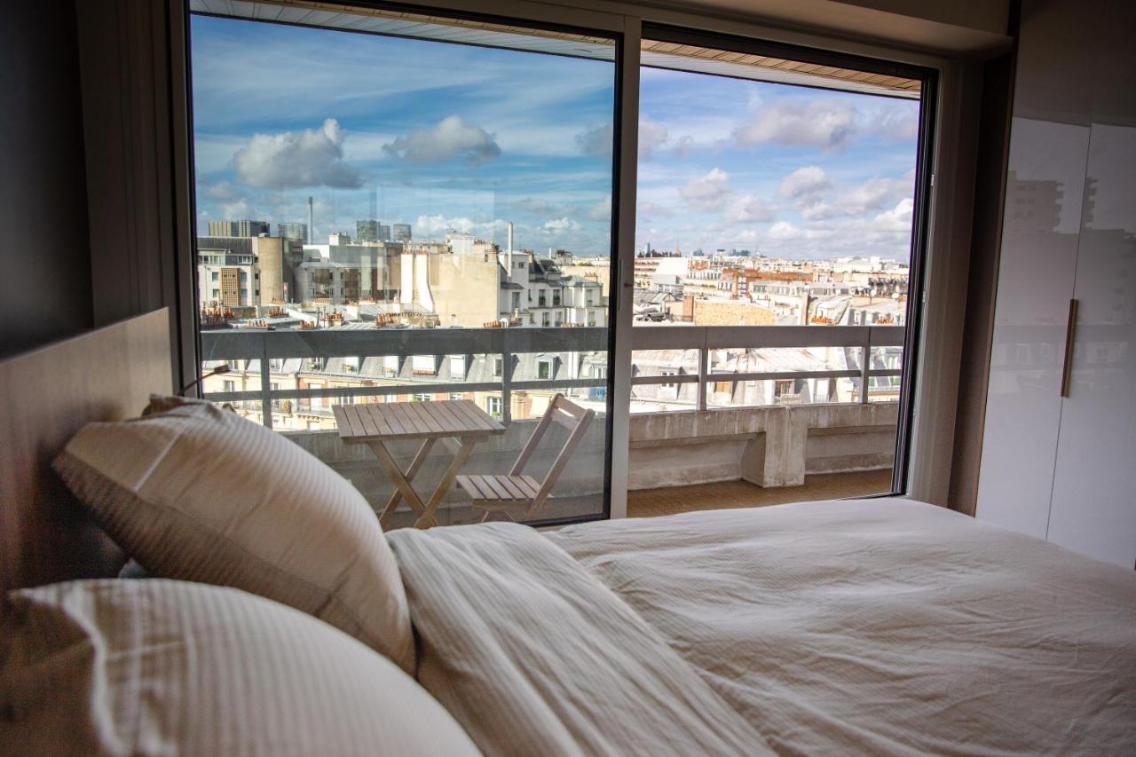 Appartement Vue Tour Eiffel Paris Ngoại thất bức ảnh